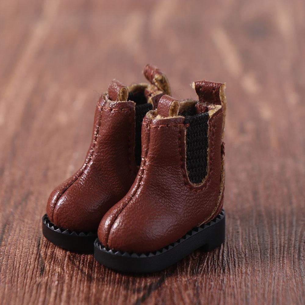 1pair Pretend Play Ob11 Doll High Top Shoes Cute Outfit Obitsu 11 Doll Shoes  1/12 Bjd