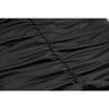 Sommer V-Ausschnitt Neckholder Neckholder trägerlos sexy schlicht plissiertes Kleid
