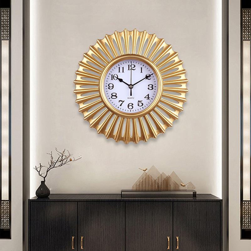 Original Clock Wall Clock Living Room Silent Home Simple Fashion Quartz Clock Wall Hanging