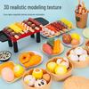 Children's BBQ Playset: Western Kitchen Simulation Food Toys