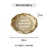 2024 New Dessert Plate Handmade Bamboo Woven Restaurant Fruit Sushi Breakfast Snacks Bamboo Basket Crafts