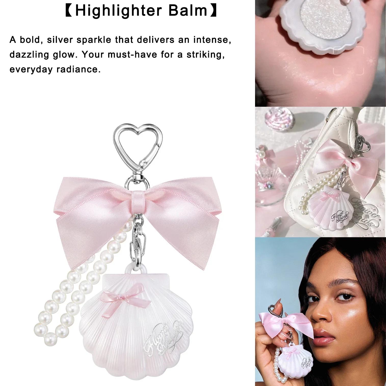 Flower Knows Бальзам-хайлайтер для лица Shell s Jewel High-gloss Moonstone