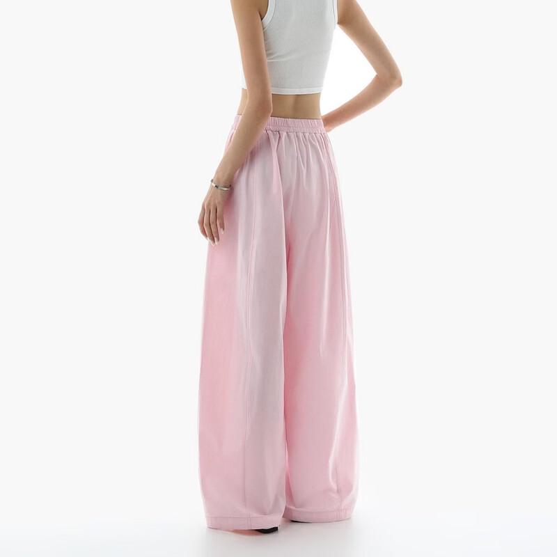 ICH MODE Women s Loose Wide-Leg Pants M