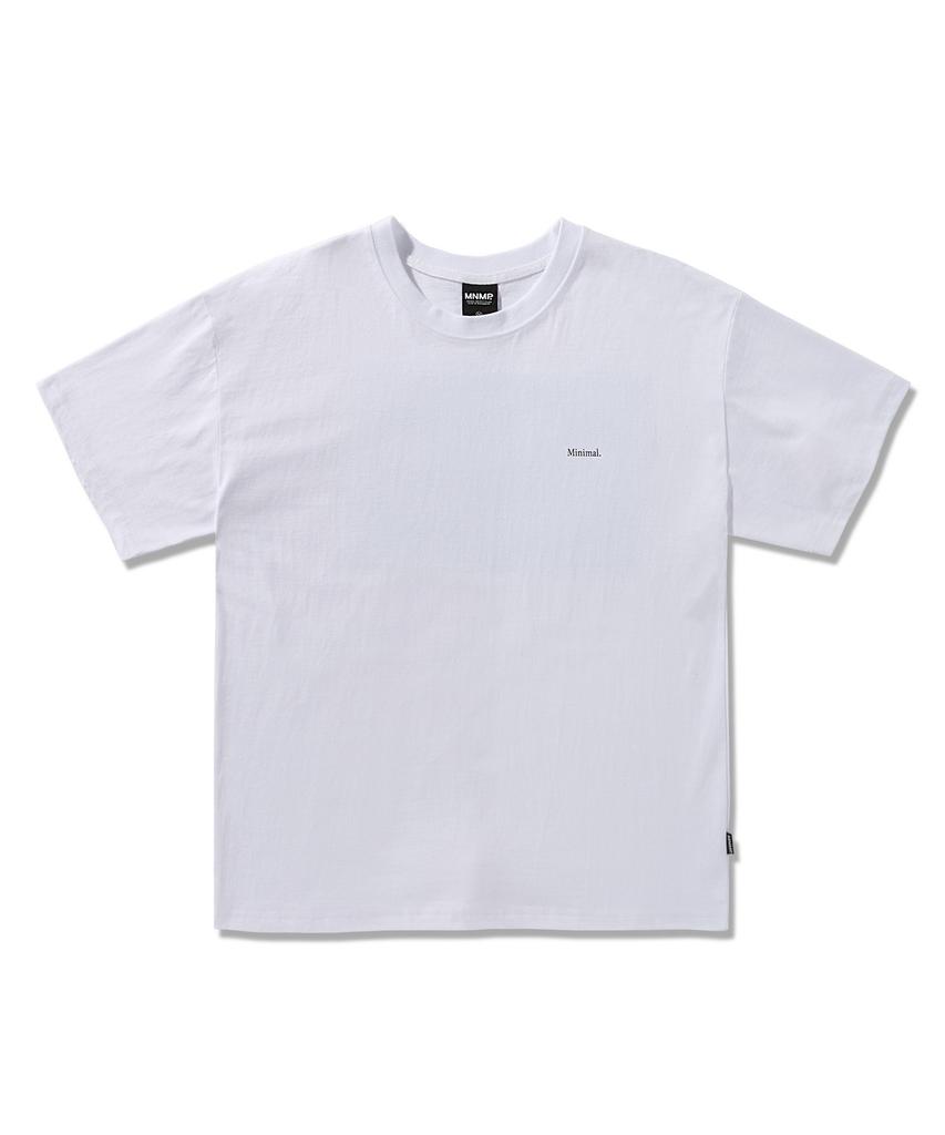 MINIMALPROJECT Paisley Pigment Short Sleeve T-Shirt Mst170 [White]