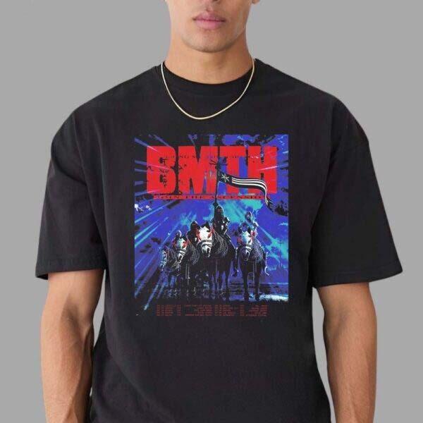 Bring Me The Horizon North America Tour 2026 Dates List Retro T-Shirt Size S-4XL