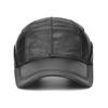 Northwood Echtes Leder Herbst Winter Baseball Kappe für Männer Solide Echt Leder Snapback Hut Frauen Dünne Trucker Caps