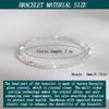 1 Pcs Aurora Crystals Stretch Beaded Bracelets for Women Trendy, Mother's Day Gifts for Her Jewelry