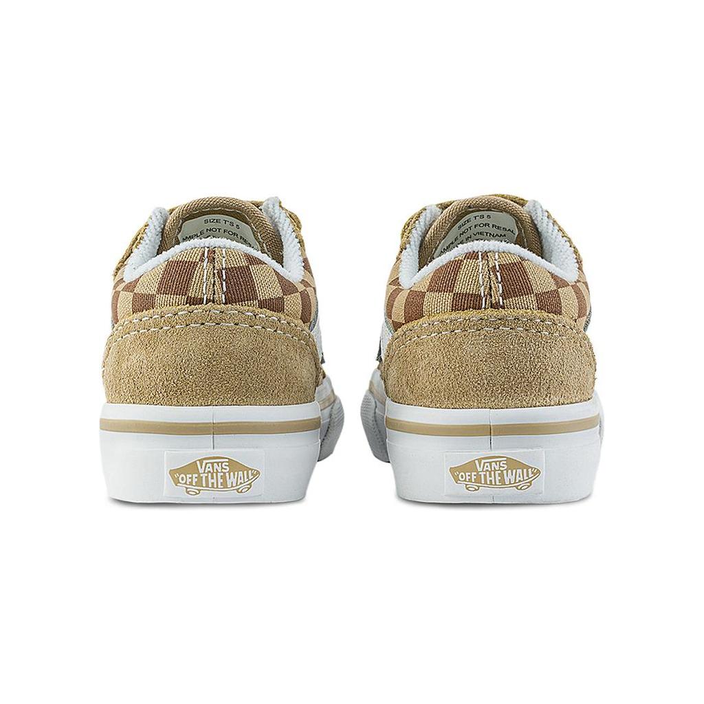 Vans Comfortable Lightweight Durable Low-Top Walking Shoes Baby Shoes Brown VN0009RCBF2