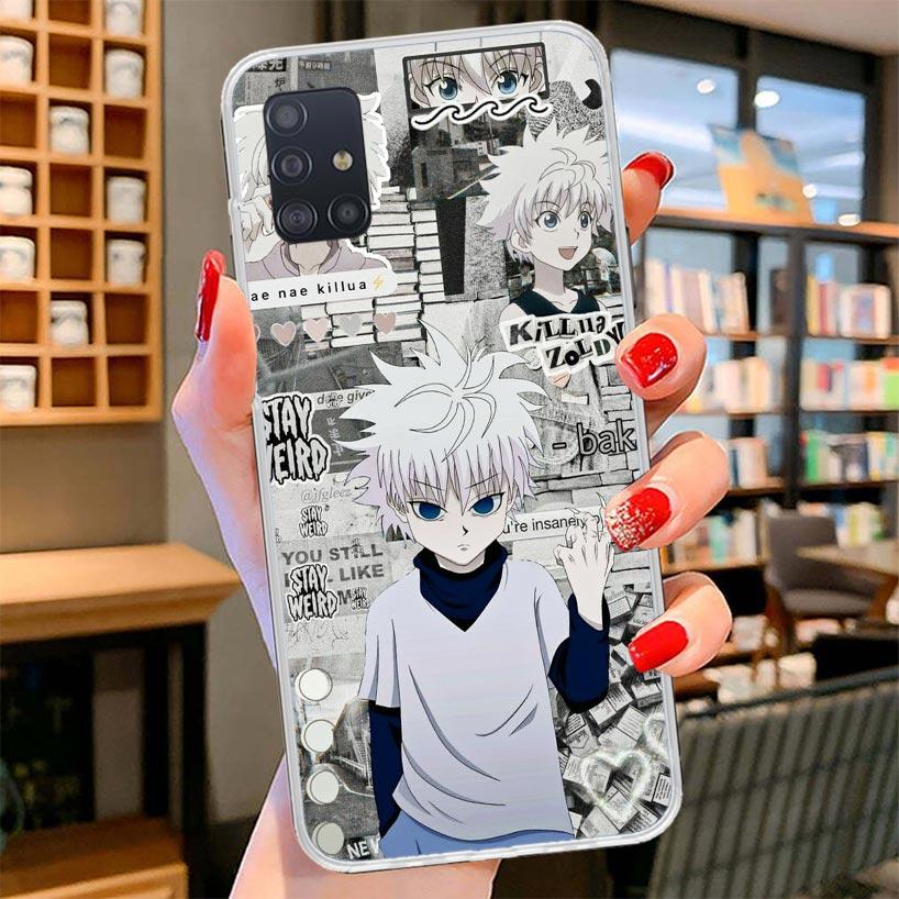 Anime Hunter X Cover Phone Case For Samsung Galaxy A12 A22 A32 A52 A72 A02S Phone Case Note 20 Ultra 10 S10 Plus A51 A71 A50S A2