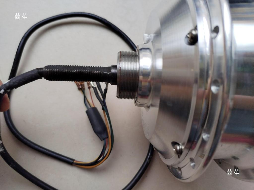 Bürstenloser Hinterradnabenmotor mit Innenradgetriebe, 36/48V, Widerstandslos, Doppeltgewinde.