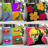 Kunst Warhol Kunst Kissenbezug Kissenbezug Set Stk x x x Kissenbezug Dekorativ Sofa Heimdekoration