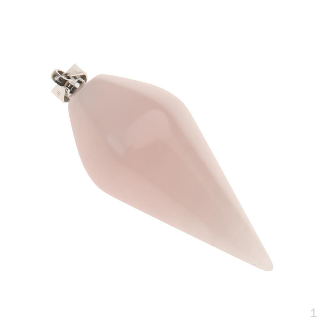 

Подвеска из натурального кварцевого кристалла для ожерелья Pink Quartz