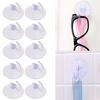 10PCS Glass Window Wall Strong Suction Cup Hooks Hanger Kitchen Bathroom Window Door