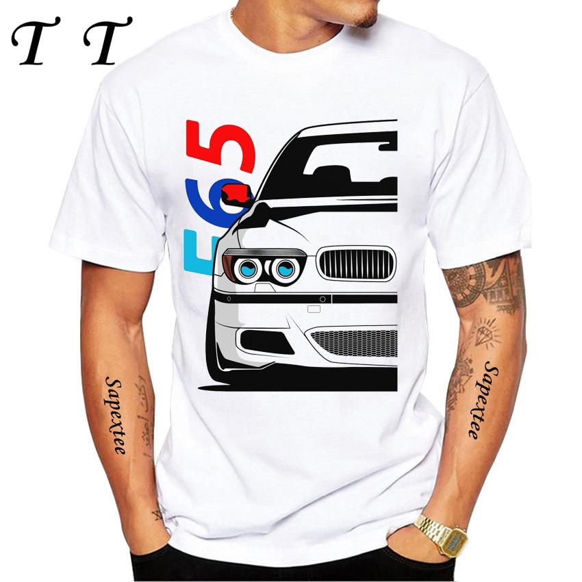 New Summer Men Short Sleeve Drive The Classic Germany EUDM - E34 M5 - X5 E30 Cars Evolution Retro T-Shirt Boy Casual White Tees