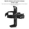 Fahrrad-Flaschenhalter, 360-Grad-Wasserflaschen-Getränkebecherhalterung, universeller Outdoor-Reit-Wasserflaschen-Getränkehalter, Fahrradzubehör