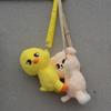 Wolf Bear Foxes Duck Cartoon Animal Plush Toy Crossbody Bag Backpack Doll Birthday Gift