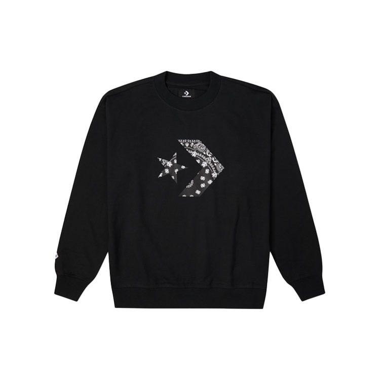 Converse Sweatshirt Men's Black 10023164-A02