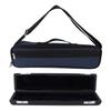 Flute Case Bag Portable 17 Hole Box Set Flannel Padding PU Leather Oxford Cloth Accessories