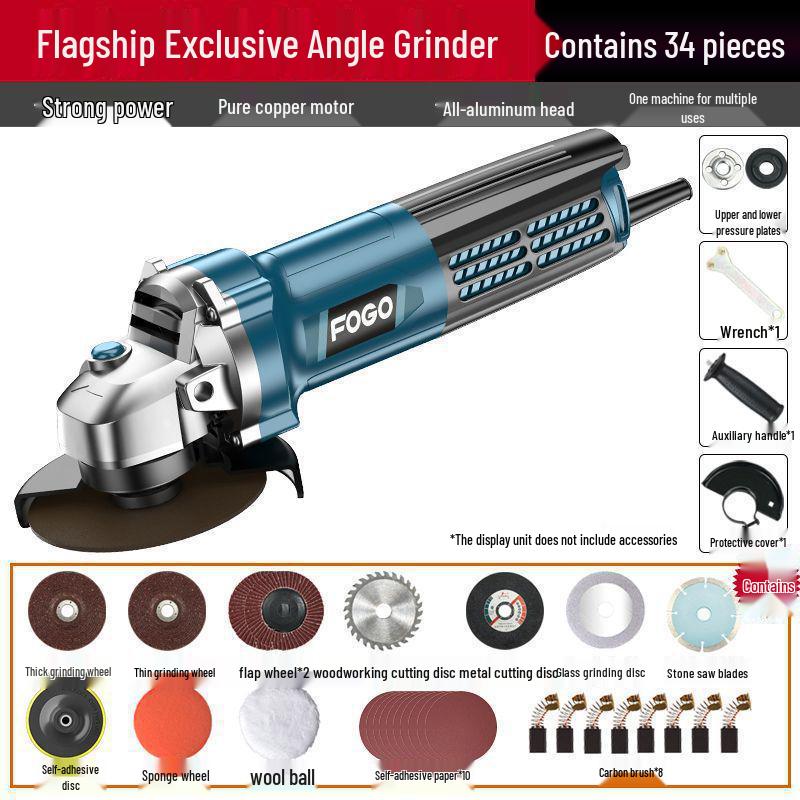 Fugle Multifunctional Angle Grinder & Polisher - Household Hand Tool