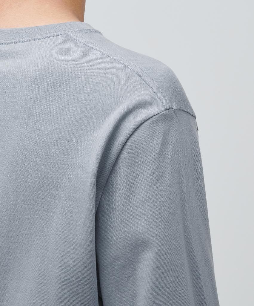 MUSINSA STANDARD Basic Long Sleeve T-Shirt [Cool Grey]