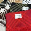 Women's Winter Retro Double-Sided Striped Imitation Cashmere Scarf and Shawl