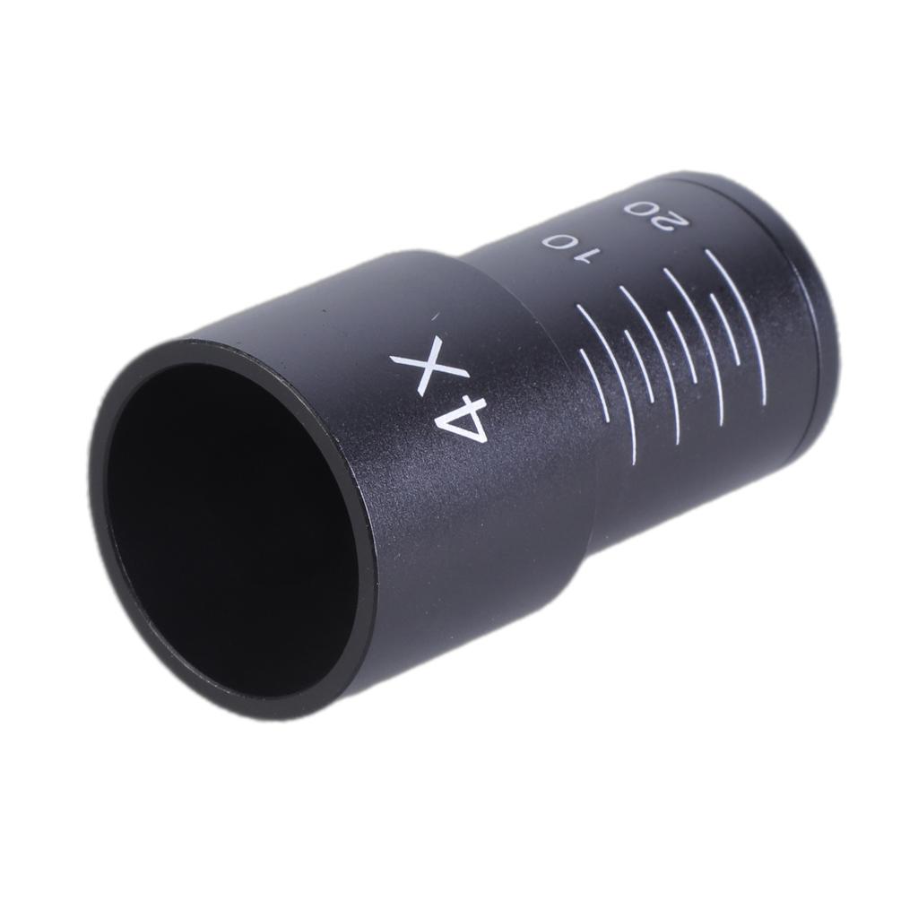 Optical Eyepiece Ocular Lens/Barlow Lens 23.2mm Mounting Port for Various Biological Microscope Wide Angle Ocular Lens