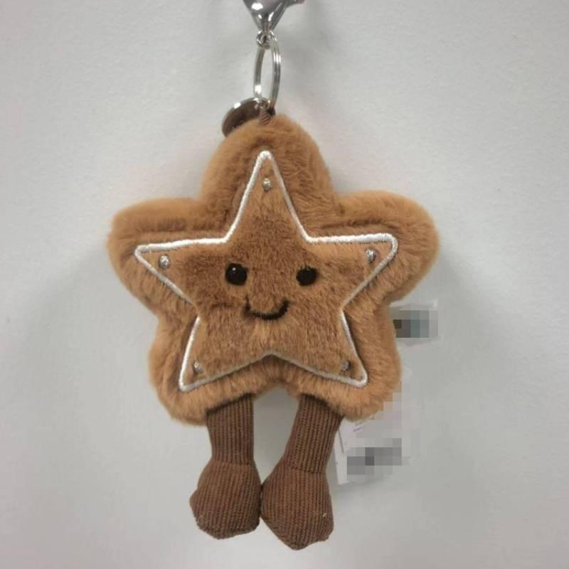 Star Amuseables Jellycat Cookies Plush Keychain With Pp Cotton For Children Gift