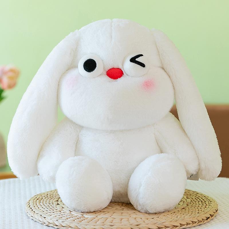 Cartoon Eyes Rabbit Plush Toy Children Sleeping Doll Girls Travel Fashion Backpack Birthday Gift