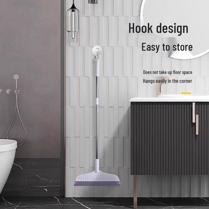 Silicone Magic Broom Squeegee: Floor & Hair Sweeper for Bathroom & Toilet