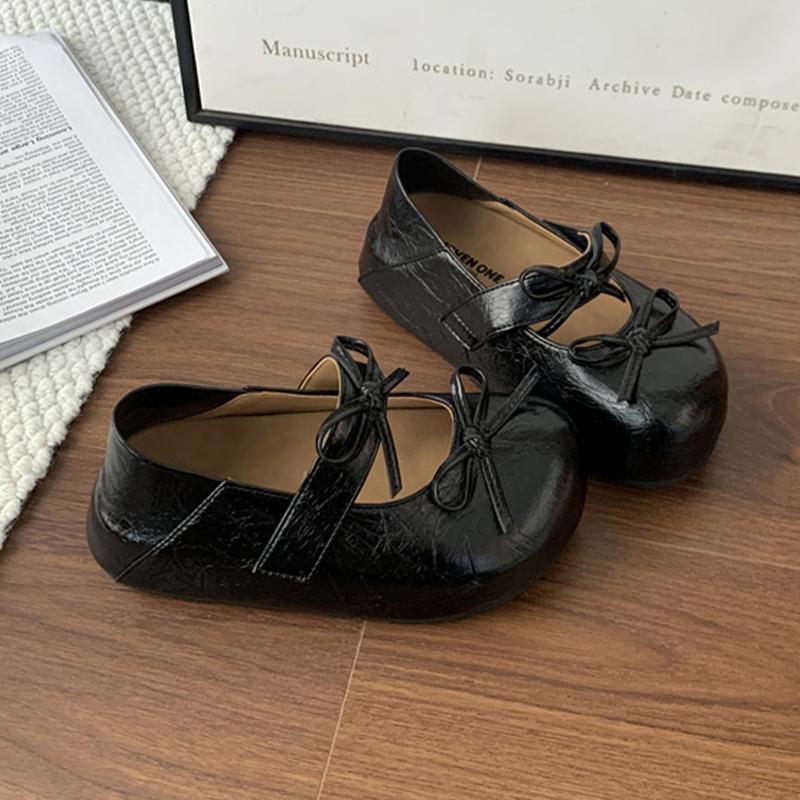 2026 Bow Flats Women Loafers Shoes Fashion Mary Jance Dress Shoes Lolita Designer Woman Sneakers Autumn New Cozy Ladies Zapatos