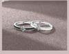 Hochwertige koreanische Little Star Wish Partnerringe aus 999 Sterlingsilber