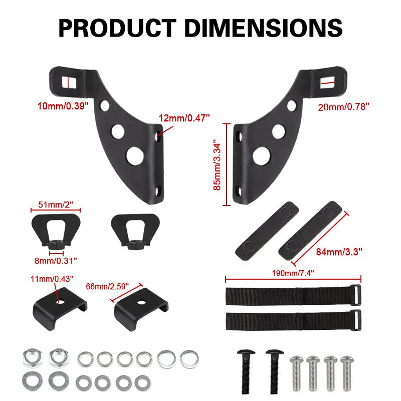 4WD Roof Rack Mount Hi Lift High Farm Jack Holder Offroad Hinge Bracket Hinge/Door For Jeep Wrangler JK JL 2007-2024 2/4 Doors