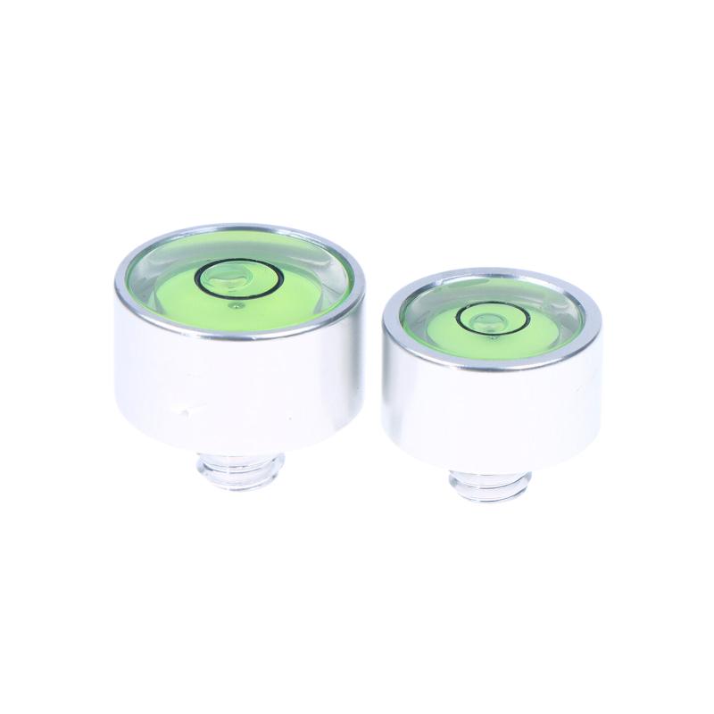 Bull'S Eye Level Bubble Small Bullseye Spirit Level Bubble Bead With Screw M6 1/4 Inch Leveling Tool With Nail 1Pcs