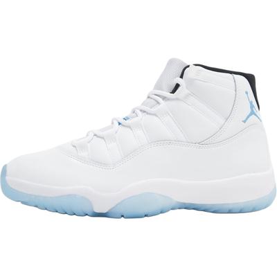 Air 11 Retro PS Legend Blue / Columbia 2024 Dětské tenisky Bílá Černá 378039-104