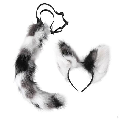 And Tail Set Cosplay Supplies for Holiday Stage Performance Night Club