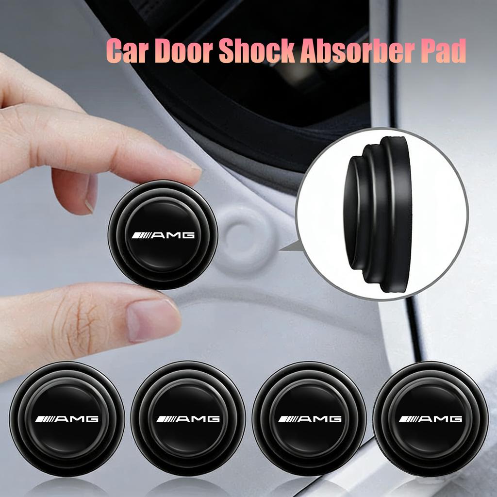 NRZV5 For Mercedes Benz AMG Door Anti-Collision Silicone Pads Sound Insulation Gasket Sticker W214 W205 W204 W206 W213 W212 W211 W222