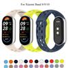 Silicone Watch Strap for Xiaomi Mi Band 8 9 10 NFC Accessories Sport Bracelet Wristband Belt Pulseira Correa Miband Mi Band 10