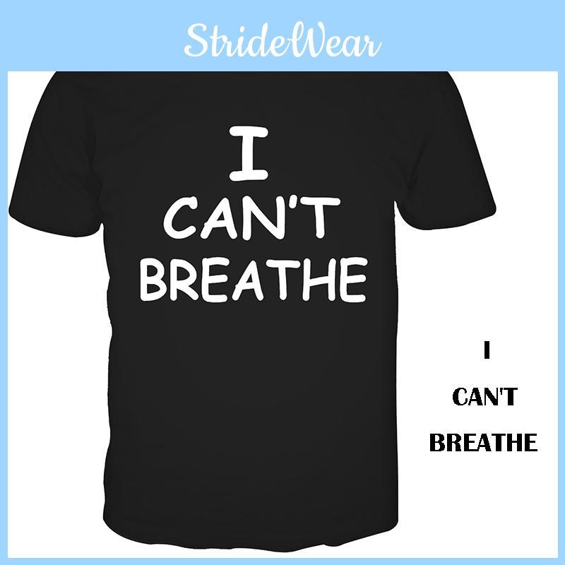 Stylish I Can't Breathe Printed T-shirt For Men And Women In Soft And Breathable Fabric