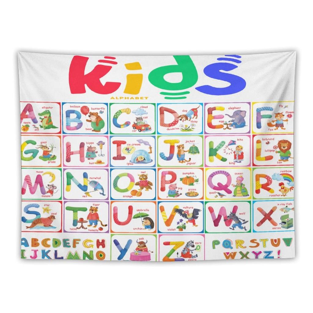 Cartoon Solar System Tapestry for Kids Boys Girls,Cute Outer Space Planet Universe Galaxy Print Tapestry Wall Hanging Home Décor