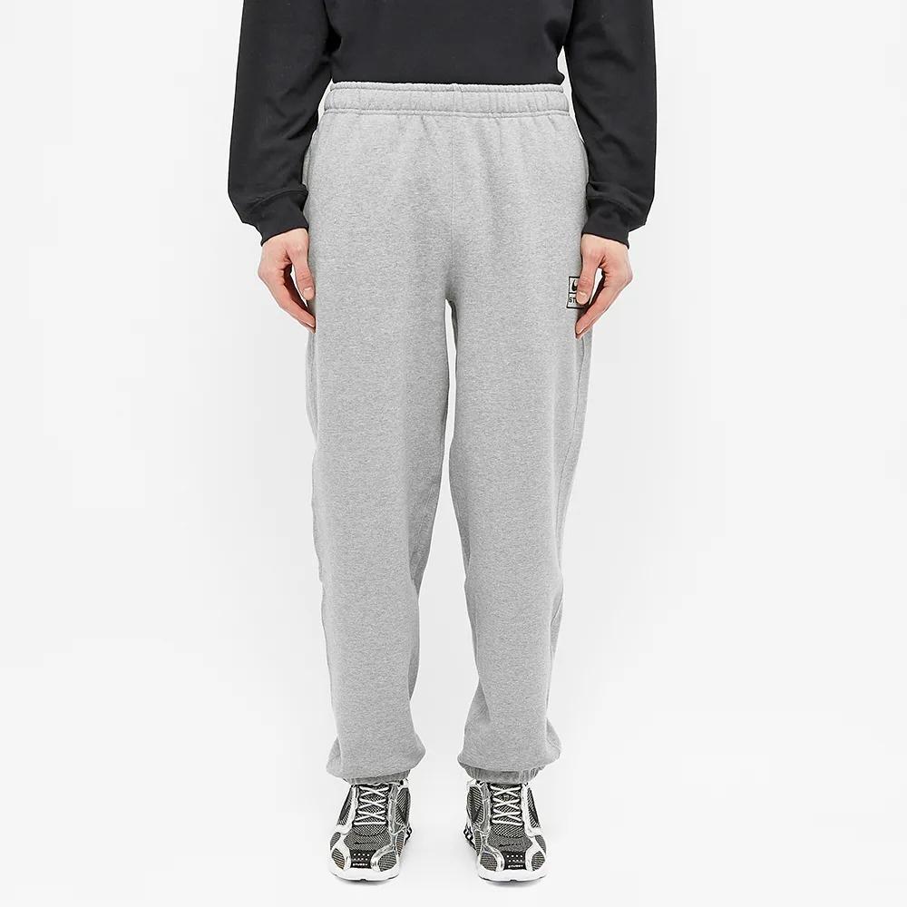 Nike X Stussy NRG BR Fleece Pant Grey Men Bottoms CT4312-063