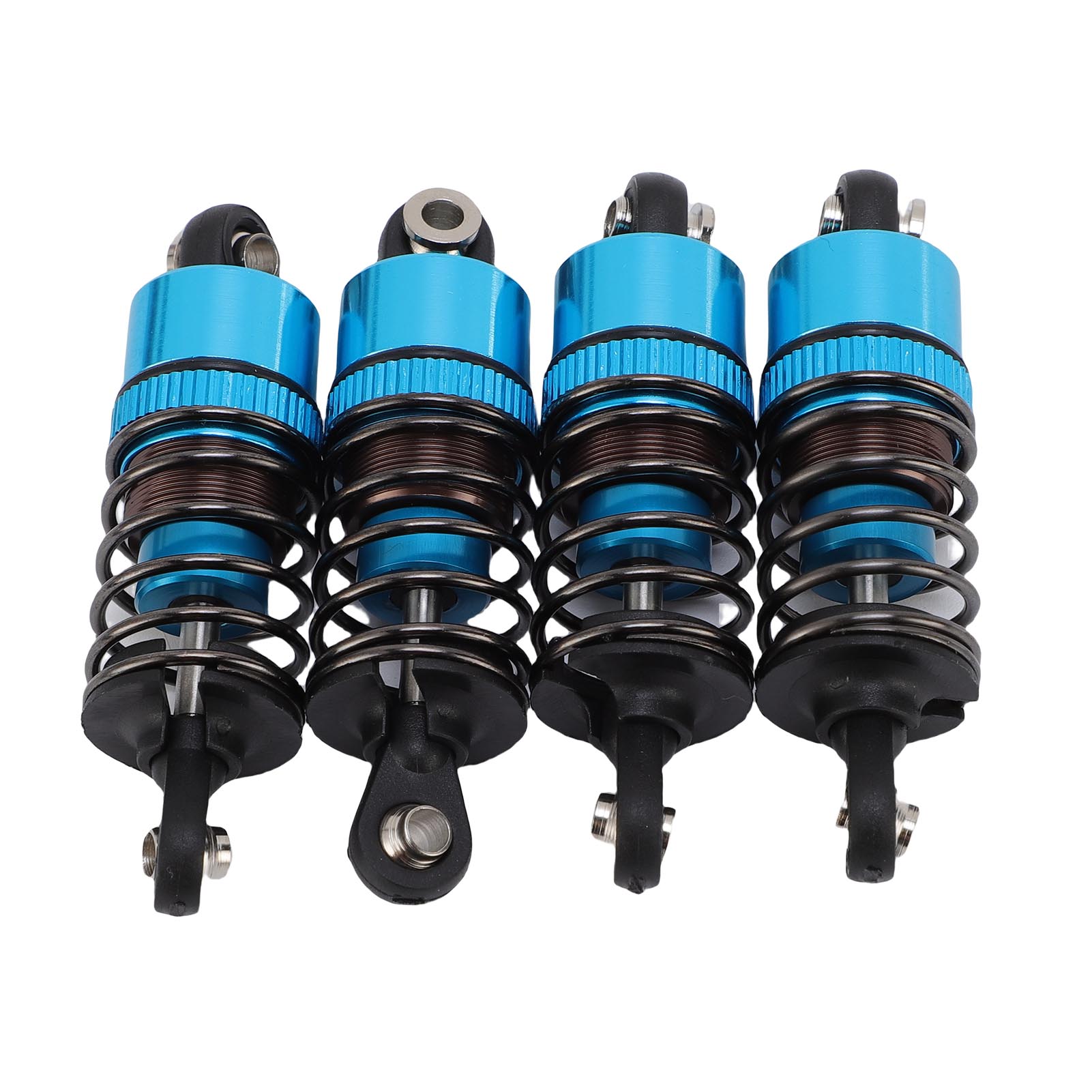 

4 Pcs RC Car Shock Absorber 52mm Oil Pressure Damping Aluminum Alloy RC Shock Absorber Damper for 1 10 Model Cars Red Blue синій