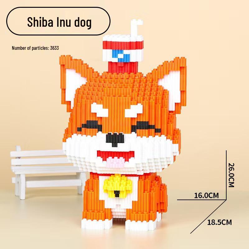 Compatible with LEGO Bricks: Micro-particle Assembly Puzzle Toys for Educational Fun, Ideal Gifts for Boys and Girls