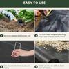 Weed Barrier Fabric With Water Permeable Antiaging Durable For Garden And Orchard Use