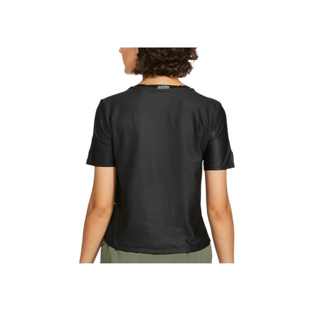 Nike Air Dri-FIT Quick-Dry Running Top Short Sleeve T-Shirt Women Tops Black CU3059-010