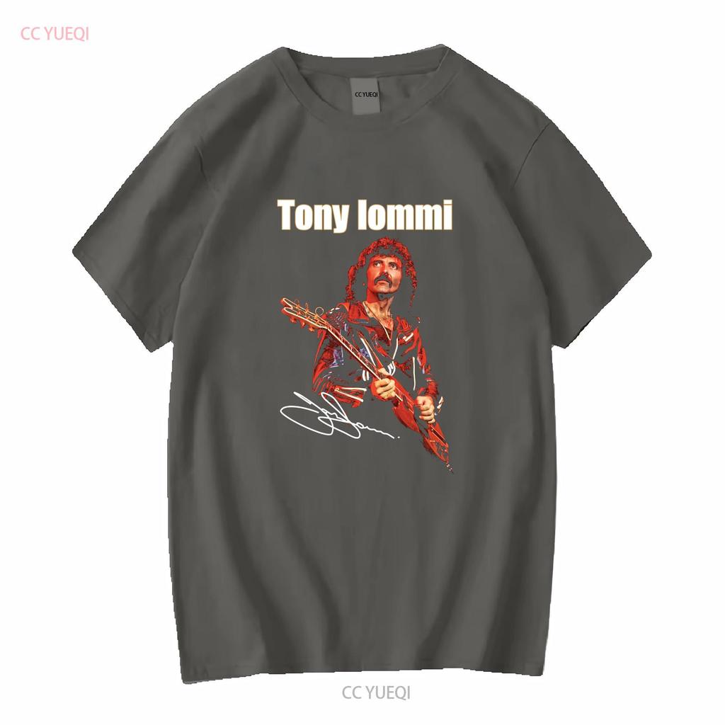 New Popular Tony Iommi Tour For Fans All Size T Shirt 1N3340 Long Sleeves Vintage Washed Streetwear Unisex Stylish Breathable