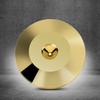 25x5mm Speaker Feet Pad Gold Speaker Amplifier Holder DVD Player Feet Mat  Speaker Amplifier