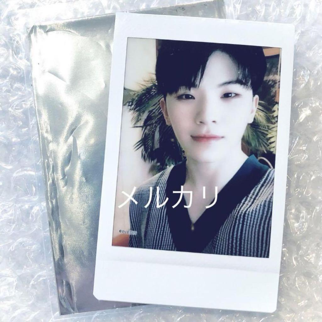 [USED] SEVENTEEN Woozi Okinawa Trip Limited Edition Instant Film Cheki Trading Card