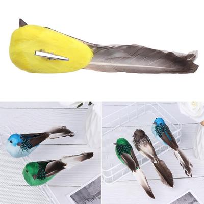 Ornament Party Supplies Artificial Birds Feather Foam Simulation Animal Model Lifelike Sparrow