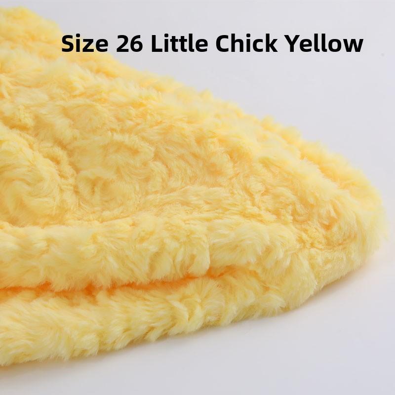Thickened Rabbit Fur Brushed Cotton Doll DIY Fabric Rose Patterned Fur Collar Clothing Material Home Decor Sponge Pad Fabric