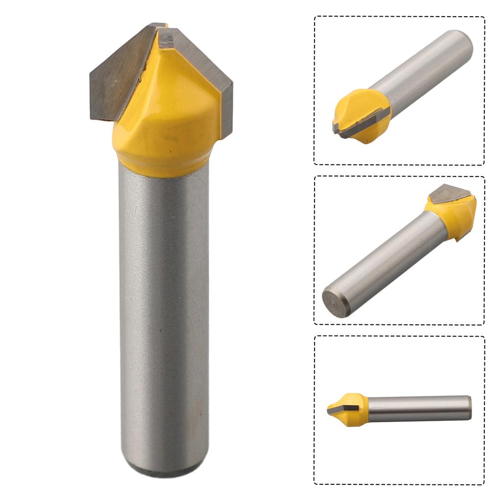 Acrylic Router Bit Chamfer Engraving High Strength MDF